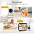 Tushami Baby Monitor Camera with 4.3 Inch Display & 2100mah Battery